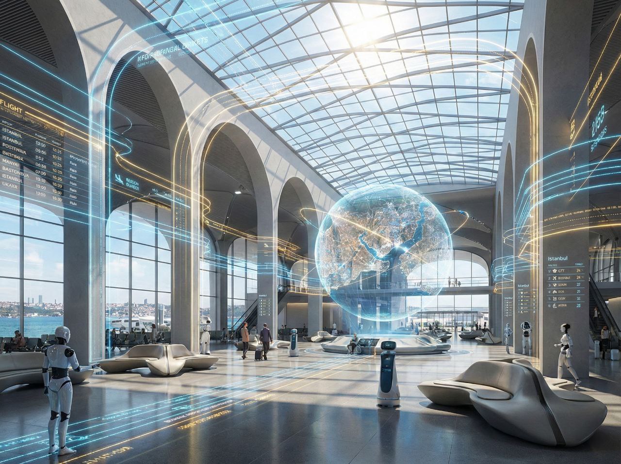 Modern Airport Interior